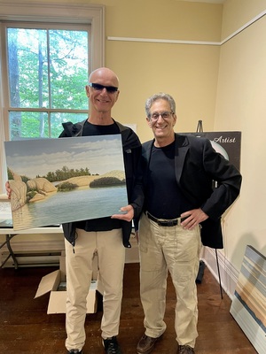 Canadian Music Icon, Kim Mitchell Purchases Kirsch Painting