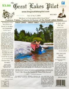 Canadian Artist Kenneth Kirsch Featured In Great Lakes Pilot Newpaper